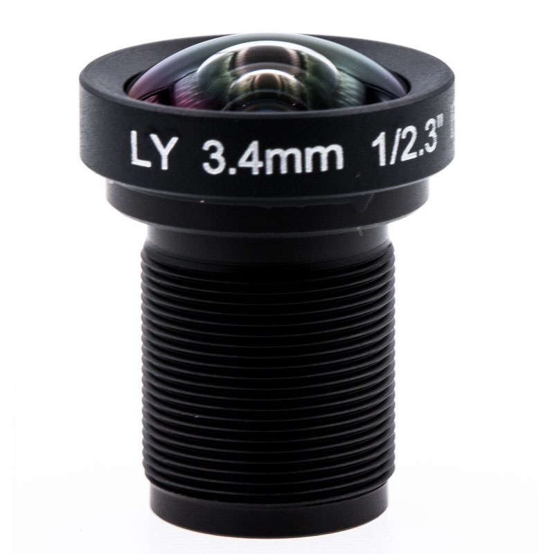 8K LENS 焦距3.4MM F/2.8 87D 水平视场角度 1600万像素 gopro镜头 无人机镜头